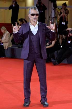 Piero Pelu at the Filming Italy Venice Award ceremony at the Biennale di Venezia 2025 82 Venice International Film Festival at the Palazzo del Cinema Venice, 31 08 2025 Foto:xA.xM.xTinghinox xFuturexImagex filming_5891