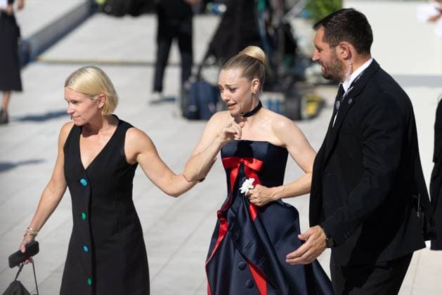 82. Internationalen Filmfestspiele von Venedig Venedig, Italien - 1. September 2025: Amanda Seyfried während des Roten Teppichs von - The Testament of Ann Lee - während der 82. Internationalen Filmfestspiele von Venedig. Italien