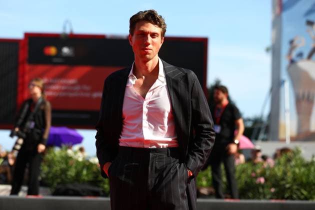 September 1, 2025, Venice, Veneto, Italy: JAMIE BOGYO on the red carpet for The Testament of Ann Lee Premiere screening at the 82nd Venice Film Festival at the Venice Lido, Italy. Venice Italy - ZUMAc179 20250901_zep_c179_161 Copyright: xMickaelxChavetx