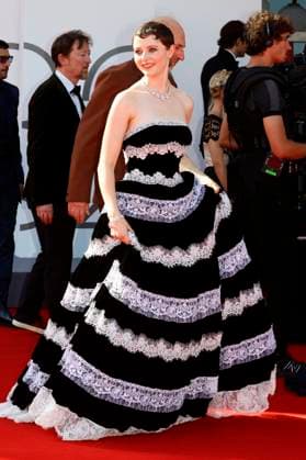 Thomasin McKenzie at the premiere of the feature film The Testament of Ann Lee at the Biennale di Venezia 2025 82 Venice International Film Festival at the Palazzo del Cinema Venice, 01 09 2025 Foto:xD.xBedrosianx xFuturexImagex ann_5804