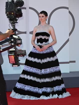 Venice, 82nd Venice International Film Festival 2025 - Evening 6 - Red Carpet for the film The Testament of Ann Lee . Pictured: Thomasin McKenzie  Copyright: xSimonexComix xipa-agency.netx xPoolxPhotoxEventsx06x IPA_Agency_IPA63875747