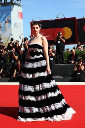 September 1, 2025, Venice, Veneto, Italy: THOMASIN MCKENZIE on the red carpet for The Testament of Ann Lee Premiere screening at the 82nd Venice Film Festival at the Venice Lido, Italy. Venice Italy - ZUMAc179 20250901_zep_c179_170 Copyright: xMickaelxChavetx