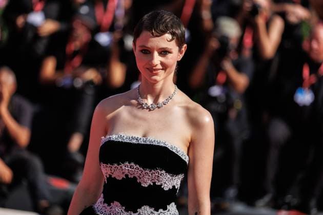 Red carpet of the film The Testament of Ann Lee at the 82nd Venice Film Festival in Venice - 01 Sept 2025 Newzelander actress Thomasin McKenzie attends the red carpet of the film The Testament of Ann Lee at the 82nd Venice Film. Venice Italy Copyright: xMarcoxBaradax xSOPAxImagesx REDCARPETTHETESTAMENTOFANNLEE-7