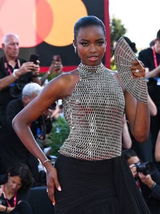 Venice, 82nd Venice International Film Festival 2025 - Evening 6, red carpet for the film The Smashing Machine. Pictured: Maria Borges  Copyright: xAlbertoxTerenghix xipa-agency.netx xPoolxPhotoxEventsx06x IPA_Agency_IPA63881144