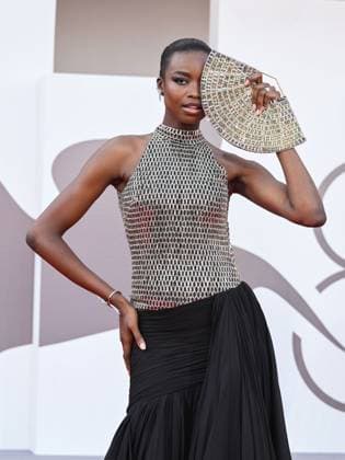 Venice, 82nd Venice International Film Festival 2025 - evening 6, red carpet for the film The Smashing Machine In the photo: Maria Borges  Copyright: xSimonexComix xipa-agency.netx xPoolxPhotoxEventsx06x IPA_Agency_IPA63881172