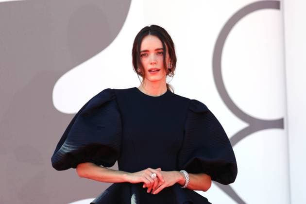 Red carpet for the movie The Testament of Ann Lee during the 82st Venice International Film Festival, 01 September 2025, Venice Europe, Italy, Lido di Venezia, September 01, 2025: Stacy Martin attends a red carpet for the movie The Testament of Ann Lee during the 82st Venice International Film Festival on September 01, 2025, in Venice, Italy., Credit:Ottavia Da Re Avalon Italy, Venice Copyright: xOttaviaxDaxRex xAvalonx 1033292184
