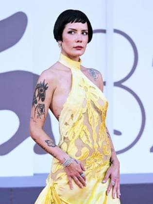 Venice, 82nd Venice International Film Festival 2025 - evening 6, red carpet of the film The Smashing Machine In the photo: Halsey  Copyright: xSimonexComix xipa-agency.netx xPoolxPhotoxEventsx06x IPA_Agency_IPA63881448