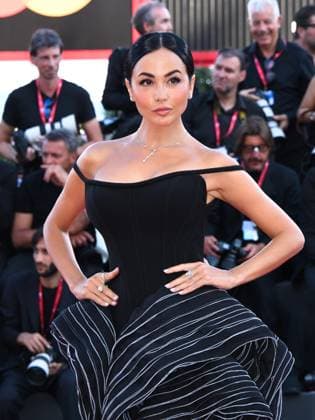 Venice, Italy: Venice, 82nd Venice International Film Festival 2025 - Evening 6, red carpet for the film The Smashing Machine. Pictured: Diletta Amenta Venice Italy  - ZUMAp169 20250901_zea_p169_1078 Copyright: xAlbertoxTerenghix