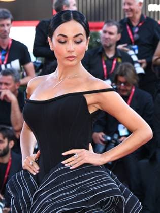 Venice, Italy: Venice, 82nd Venice International Film Festival 2025 - Evening 6, red carpet for the film The Smashing Machine. Pictured: Diletta Amenta Venice Italy  - ZUMAp169 20250901_zea_p169_1082 Copyright: xAlbertoxTerenghix