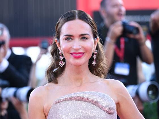 Venice, 82nd Venice International Film Festival 2025 - Evening 6, red carpet for the film The Smashing Machine. Pictured: Emily Blunt  Copyright: xAlbertoxTerenghix xipa-agency.netx xPoolxPhotoxEventsx06x IPA_Agency_IPA63882233