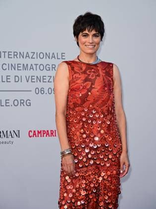 Venice, 82nd Venice International Film Festival 2025 - evening 6, red carpet of the film (Im)perfetta. In the photo: Valeria Solarino  Copyright: xManuelexMangiarottix xipa-agency.netx xPoolxPhotoxEventsx06x IPA_Agency_IPA63882531