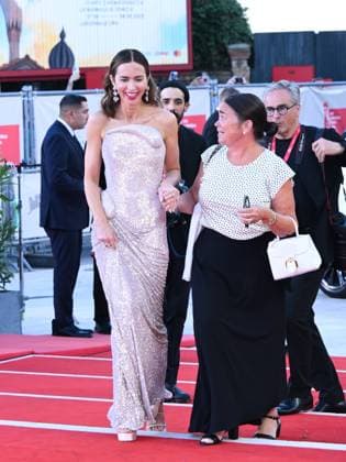 Venice, Italy: Venice, 82nd Venice International Film Festival 2025 - Evening 6, red carpet for the film The Smashing Machine. Pictured: Emily Blunt Venice Italy  - ZUMAp169 20250901_zea_p169_1226 Copyright: xAlbertoxTerenghix