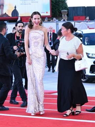 Venice, Italy: Venice, 82nd Venice International Film Festival 2025 - Evening 6, red carpet for the film The Smashing Machine. Pictured: Emily Blunt Venice Italy  - ZUMAp169 20250901_zea_p169_1227 Copyright: xAlbertoxTerenghix