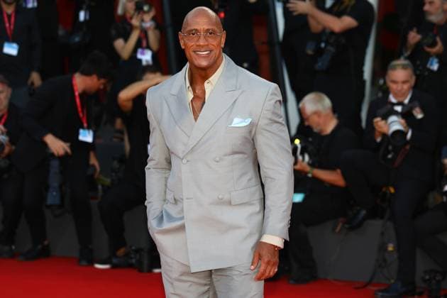 September 1, 2025, Venice, Veneto, Italy: DWAYNE JOHNSON aka THE ROCK on the red carpet for The Smashing Machine Premiere screening at the 82nd Venice Film Festival at the Venice Lido, Italy. Venice Italy - ZUMAc179 20250901_zep_c179_196 Copyright: xMickaelxChavetx