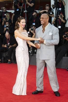 The Smashing Machine Red Carpet - The 82nd Venice International Film Festival VENICE, ITALY - SEPTEMBER 01: Emily Blunt and Dwayne Johnson attend The Smashing Machine red carpet during the 82nd Venice International Film Festival on September 01, 2025 in Venice, Italy Primo Barol Anadolu Venice Italy. Editorial use only. Please get in touch for any other usage.  Copyright: x2025xAnadoluxPrimoxBarolx