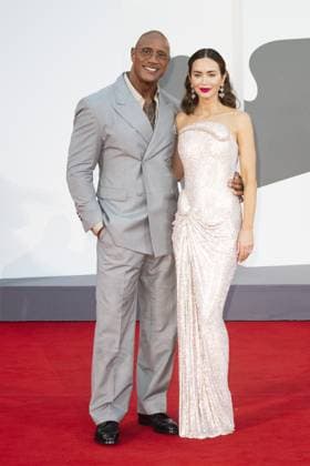 The Smashing Machine Red Carpet - The 82nd Venice International Film Festival VENICE, ITALY - SEPTEMBER 01: Emily Blunt and Dwayne Johnson attend The Smashing Machine red carpet during the 82nd Venice International Film Festival on September 01, 2025 in Venice, Italy Primo Barol Anadolu Venice Italy. Editorial use only. Please get in touch for any other usage.  Copyright: x2025xAnadoluxPrimoxBarolx