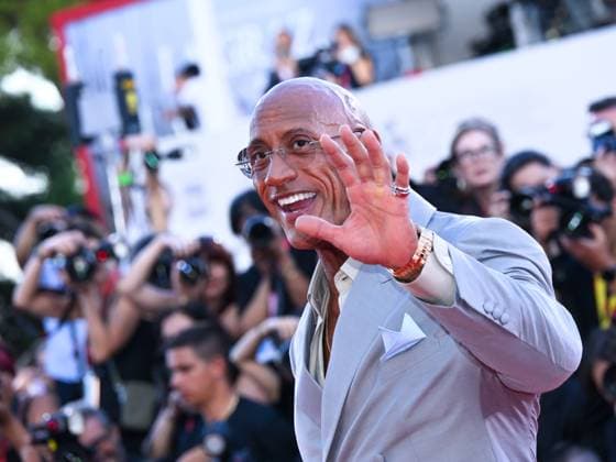 Venice, Italy: Venice, 82nd Venice International Film Festival 2025 - Evening 6, red carpet for the film The Smashing Machine. Pictured is Dwayne Johnson. Venice Italy  - ZUMAp169 20250901_zea_p169_1320 Copyright: xAlbertoxTerenghix