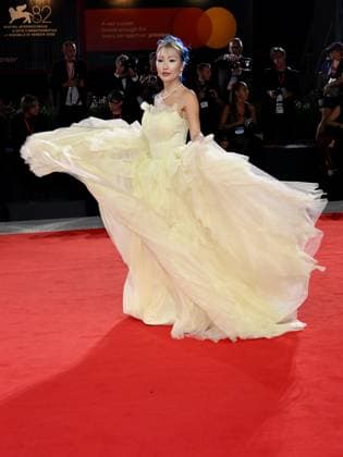 Venice, 82nd Venice International Film Festival 2025 - evening 6 - red carpet of the film Portobello Pictured: Aliia Roza  Copyright: xAlbertoxTerenghi PoolxPhotoxEventsx06x xipa-agency.netx xPoolxPhotoxEventsx06x IPA_Agency_IPA63885922