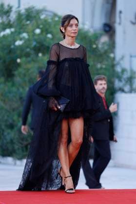 Margareth Made at the premiere of the feature film The Smashing Machine at the Biennale di Venezia 2025 82 Venice International Film Festival at the Palazzo del Cinema Venice, 01 09 2025 Foto:xD.xBedrosianx xFuturexImagex machine_5862