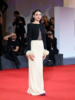 Venice, 82nd Venice International Film Festival 2025 - evening 6, red carpet for the film Portobello In the photo: Romana Maggiora Vergano  Copyright: xManuelexMangiarottix xipa-agency.netx xPoolxPhotoxEventsx06x IPA_Agency_IPA63886777