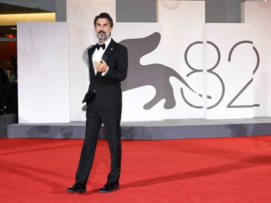Venice, 82nd Venice International Film Festival 2025 - Evening 6, red carpet for the film Portobello In the photo Fabrizio Gifuni  Copyright: xSimonexComix xipa-agency.netx xPoolxPhotoxEventsx06x IPA_Agency_IPA63886838