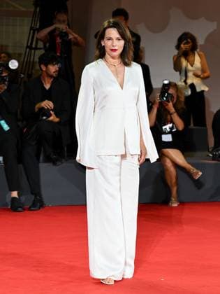 Venice, ITALY: Venice, 82nd Venice International Film Festival 2025 - Evening 6, red carpet for the film Portobello In the photo: Barbora Bobulova Venice ITALY  - ZUMAp169 20250901_zea_p169_1618 Copyright: xManuelexMangiarottix