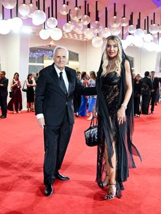 Venice, 82nd Venice International Film Festival 2025 - evening 6, red carpet of the film Portobello In the photo: Marco Bellocchio and Valeria Marini  Copyright: xManuelexMangiarottix xipa-agency.netx xPoolxPhotoxEventsx06x IPA_Agency_IPA63887523