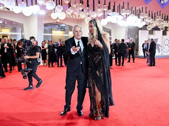Venice, 82nd Venice International Film Festival 2025 - evening 6, red carpet of the film Portobello In the photo: Marco Bellocchio and Valeria Marini  Copyright: xManuelexMangiarottix xipa-agency.netx xPoolxPhotoxEventsx06x IPA_Agency_IPA63887528