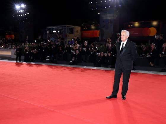 Venice, Italy: Venice, 82nd Venice International Film Festival 2025 - Evening 6 - Red Carpet for the film Portobello. Pictured: Marco Bellocchio Venice Italy  - ZUMAp169 20250901_zea_p169_1744 Copyright: xAlbertoxTerenghi PoolxxEvenx