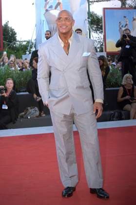 Dwayne Johnson attends The Smashing Machine photocall during the 82nd Venice International Film Festival on Monday, September 1, 2025 in Venice, Italy.  VFP20250901851 RoccoxSpaziani