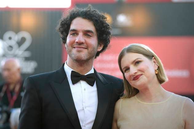 Benny Safdie attends The Smashing Machine photocall during the 82nd Venice International Film Festival on Monday, September 1, 2025 in Venice, Italy.  VFP20250901860 RoccoxSpaziani