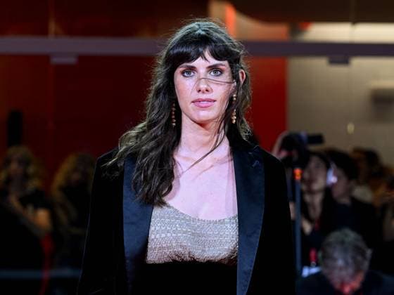 Venice, 82nd Venice International Film Festival 2025 - Evening 6, red carpet for the film Portobello In the photo: Aurora Calabresi  Copyright: xManuelexMangiarottix xipa-agency.netx xPoolxPhotoxEventsx06x IPA_Agency_IPA63888557