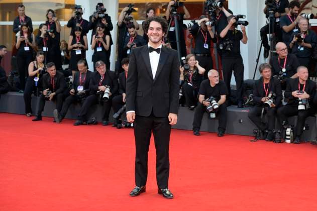 Benny Safdie at the premiere of the feature film The Smashing Machine at the Biennale di Venezia 2025 82 Venice International Film Festival at the Palazzo del Cinema Venice, 01 09 2025 Foto:xA.xM.xTinghinox xFuturexImagex machine_5704