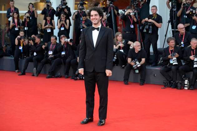 Benny Safdie at the premiere of the feature film The Smashing Machine at the Biennale di Venezia 2025 82 Venice International Film Festival at the Palazzo del Cinema Venice, 01 09 2025 Foto:xA.xM.xTinghinox xFuturexImagex machine_5705