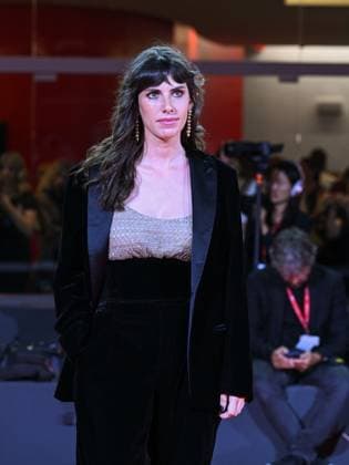 Venice, 82nd Venice International Film Festival 2025 - Evening 6, red carpet for the film Portobello In the photo: Aurora Calabresi  Copyright: xManuelexMangiarottix xipa-agency.netx xPoolxPhotoxEventsx06x IPA_Agency_IPA63888531
