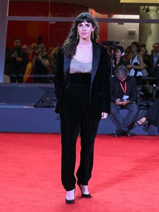 Venice, 82nd Venice International Film Festival 2025 - Evening 6, red carpet for the film Portobello In the photo: Aurora Calabresi  Copyright: xManuelexMangiarottix xipa-agency.netx xPoolxPhotoxEventsx06x IPA_Agency_IPA63888550