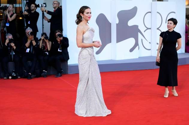 Emily Blunt at the premiere of the feature film The Smashing Machine at the Biennale di Venezia 2025 82 Venice International Film Festival at the Palazzo del Cinema Venice, 01 09 2025 Foto:xA.xM.xTinghinox xFuturexImagex machine_5729
