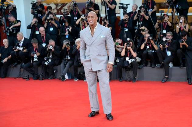 Dwayne Johnson at the premiere of the feature film The Smashing Machine at the Biennale di Venezia 2025 82 Venice International Film Festival at the Palazzo del Cinema Venice, 01 09 2025 Foto:xA.xM.xTinghinox xFuturexImagex machine_5730