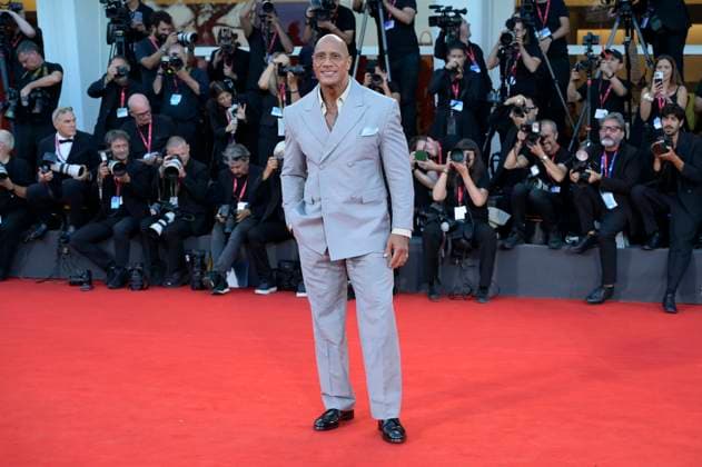 Dwayne Johnson at the premiere of the feature film The Smashing Machine at the Biennale di Venezia 2025 82 Venice International Film Festival at the Palazzo del Cinema Venice, 01 09 2025 Foto:xA.xM.xTinghinox xFuturexImagex machine_5731
