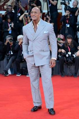 Dwayne Johnson at the premiere of the feature film The Smashing Machine at the Biennale di Venezia 2025 82 Venice International Film Festival at the Palazzo del Cinema Venice, 01 09 2025 Foto:xA.xM.xTinghinox xFuturexImagex machine_5733