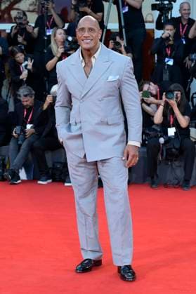 Dwayne Johnson at the premiere of the feature film The Smashing Machine at the Biennale di Venezia 2025 82 Venice International Film Festival at the Palazzo del Cinema Venice, 01 09 2025 Foto:xA.xM.xTinghinox xFuturexImagex machine_5734