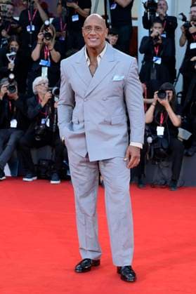 Dwayne Johnson at the premiere of the feature film The Smashing Machine at the Biennale di Venezia 2025 82 Venice International Film Festival at the Palazzo del Cinema Venice, 01 09 2025 Foto:xA.xM.xTinghinox xFuturexImagex machine_5735