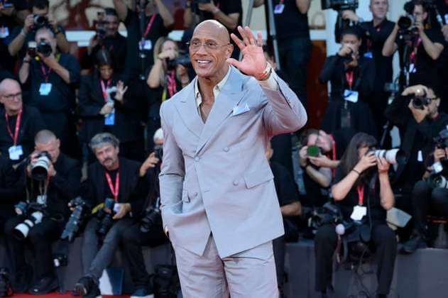 Dwayne Johnson at the premiere of the feature film The Smashing Machine at the Biennale di Venezia 2025 82 Venice International Film Festival at the Palazzo del Cinema Venice, 01 09 2025 Foto:xA.xM.xTinghinox xFuturexImagex machine_5736