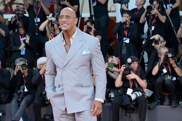 Dwayne Johnson at the premiere of the feature film The Smashing Machine at the Biennale di Venezia 2025 82 Venice International Film Festival at the Palazzo del Cinema Venice, 01 09 2025 Foto:xA.xM.xTinghinox xFuturexImagex machine_5737