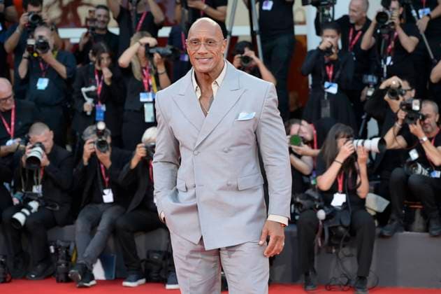 Dwayne Johnson at the premiere of the feature film The Smashing Machine at the Biennale di Venezia 2025 82 Venice International Film Festival at the Palazzo del Cinema Venice, 01 09 2025 Foto:xA.xM.xTinghinox xFuturexImagex machine_5739