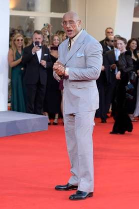 Dwayne Johnson at the premiere of the feature film The Smashing Machine at the Biennale di Venezia 2025 82 Venice International Film Festival at the Palazzo del Cinema Venice, 01 09 2025 Foto:xA.xM.xTinghinox xFuturexImagex machine_5747