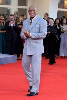 Dwayne Johnson at the premiere of the feature film The Smashing Machine at the Biennale di Venezia 2025 82 Venice International Film Festival at the Palazzo del Cinema Venice, 01 09 2025 Foto:xA.xM.xTinghinox xFuturexImagex machine_5749