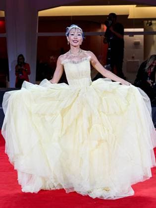 Venice, 82nd Venice International Film Festival 2025 - evening 6, red carpet of the film Portobello In the photo: Aliia Roza  Copyright: xManuelexMangiarottix xipa-agency.netx xPoolxPhotoxEventsx06x IPA_Agency_IPA63888832
