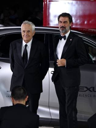 Venice, 82nd Venice International Film Festival 2025 - Evening 6 - Red Carpet for the film Portobello Pictured: Marco Bellocchio, Fabrizio Gifuni  Copyright: xAlbertoxTerenghi PoolxPhotoxEventsx06x xipa-agency.netx xPoolxPhotoxEventsx06x IPA_Agency_IPA63889676