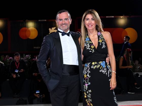 Venice, 82nd Venice International Film Festival 2025 - Evening 6 - Portobello Red Carpet Pictured: Alessandro Araimo, Rossella Araimo  Copyright: xAlbertoxTerenghi PoolxPhotoxEventsx06x xipa-agency.netx xPoolxPhotoxEventsx06x IPA_Agency_IPA63889734